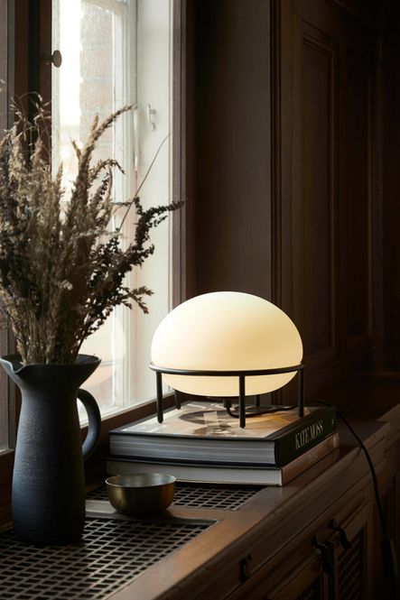 Hovedbilde Woud Pump bordlampe m opalglass