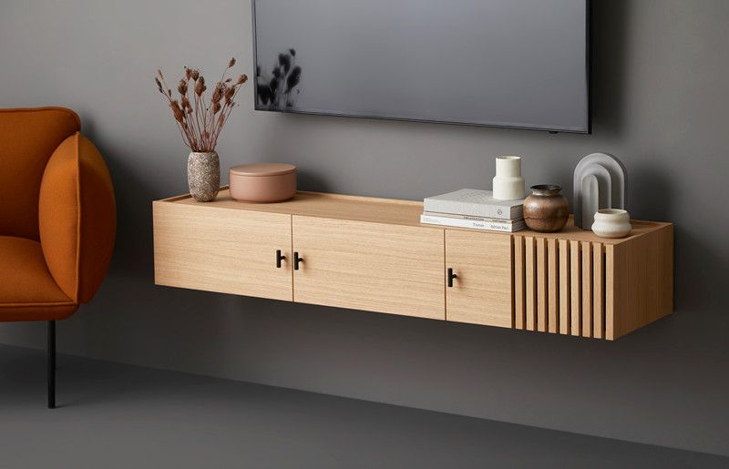 Woud Array wallmounted sideboard B150cm