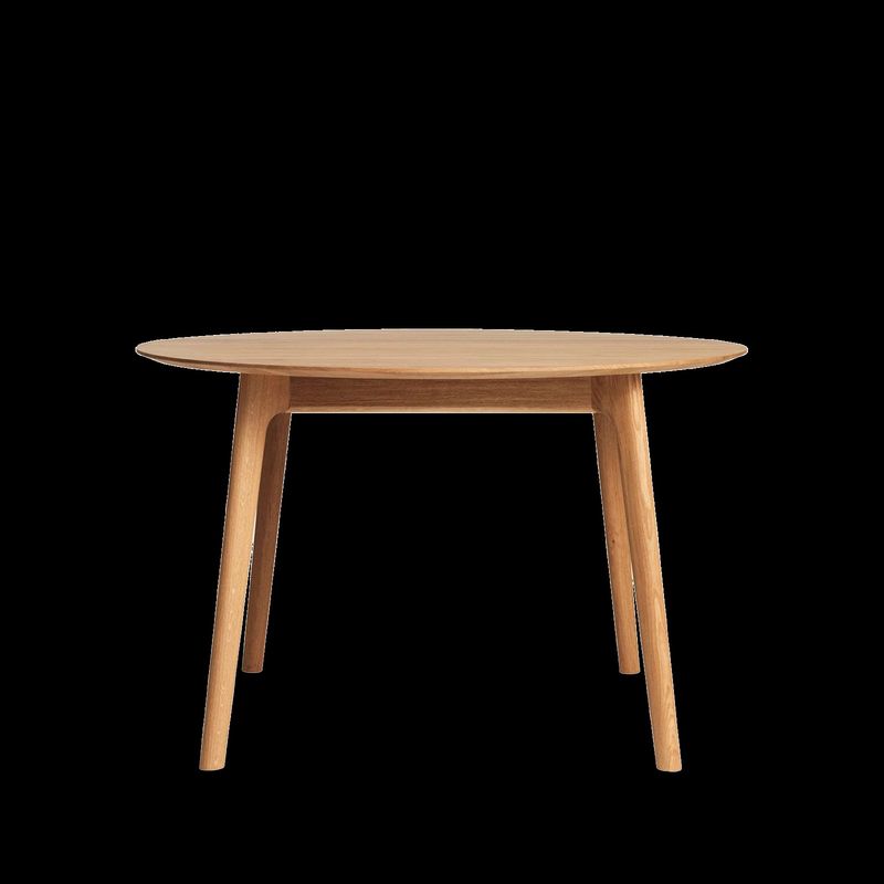 RO Salon spisebordØ120cm i eik, uttrekkbart