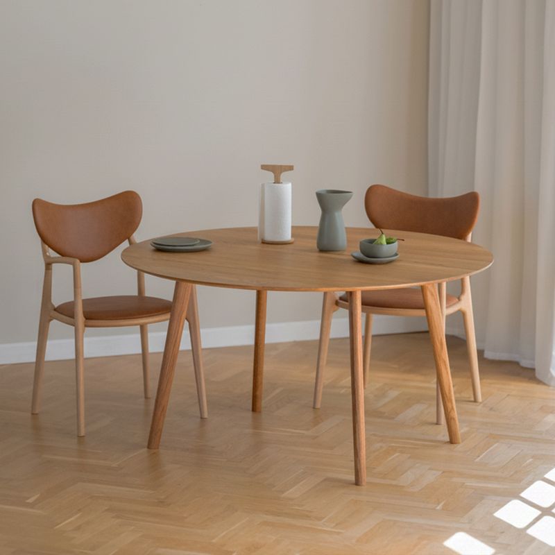 VINTERKAMPANJE RO Salon spisebord Ø120cm i eik, uttrekkbart inkl 2 plater